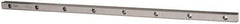 THK - 460mm OAL x 15mm Overall Width x 13mm Overall Height 4 Way SHS Rail - 60mm Between Holes, 4-1/2 x 7-1/2 x 5.3mm Hole Size - USA Tool & Supply