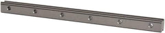 THK - 340mm OAL x 23mm Overall Width x 20mm Overall Height 4 Way SHS Rail - 60mm Between Holes, 7 x 11 x 9mm Hole Size - USA Tool & Supply