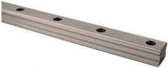 THK - 1,000mm OAL x 34mm Overall Width x 26mm Overall Height 4 Way SHS Rail - 80mm Between Holes, 9 x 14 x 12mm Hole Size - USA Tool & Supply