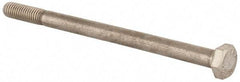 Value Collection - M6x1.00mm Metric Coarse, 90mm Length Under Head Hex Head Cap Screw - Partially Threaded, Grade 18-8 Stainless Steel, Uncoated, 10mm Hex - USA Tool & Supply