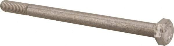 Value Collection - M8x1.25mm Metric Coarse, 120mm Length Under Head Hex Head Cap Screw - Partially Threaded, Grade 18-8 Stainless Steel, Uncoated, 13mm Hex - USA Tool & Supply