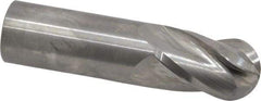 Atrax - 1" Diam, 1-1/2" LOC, 4 Flute Solid Carbide Ball End Mill - Uncoated, Single End, 4" OAL, 1" Shank Diam - USA Tool & Supply