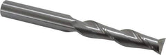 Atrax - 5/8", 3" LOC, 5/8" Shank Diam, 6" OAL, 2 Flute, Solid Carbide Square End Mill - Single End, Uncoated, Spiral Flute, 30° Helix, Centercutting, Right Hand Cut - USA Tool & Supply