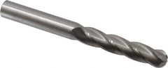 Atrax - 5/8" Diam, 3" LOC, 4 Flute Solid Carbide Ball End Mill - Uncoated, Single End, 6" OAL, 5/8" Shank Diam - USA Tool & Supply