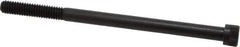 Made in USA - 5/16-18 UNC Hex Socket Drive, Socket Cap Screw - Alloy Steel, Black Oxide Finish, Partially Threaded, 5" Length Under Head - USA Tool & Supply