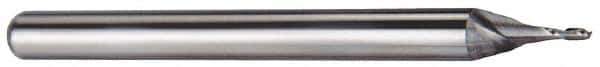 M.A. Ford - 3/4", 1" LOC, 3/4" Shank Diam, 3" OAL, 4 Flute, Solid Carbide Square End Mill - Single End, Uncoated, Spiral Flute, 30° Helix, Centercutting, Right Hand Cut, Right Hand Flute, Series 163 - USA Tool & Supply