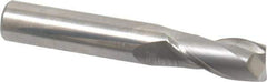 Atrax - 14mm, 32mm LOC, 14mm Shank Diam, 89mm OAL, 2 Flute, Solid Carbide Square End Mill - Single End, Uncoated, Spiral Flute, 30° Helix, Centercutting, Right Hand Cut - USA Tool & Supply