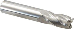 Atrax - 16mm, 32mm LOC, 16mm Shank Diam, 89mm OAL, 4 Flute, Solid Carbide Square End Mill - Single End, Uncoated, Spiral Flute, 30° Helix, Centercutting, Right Hand Cut - USA Tool & Supply