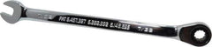 Blackhawk by Proto - 7/32" 12 Point Combination Wrench - 15° Head Angle, 5" OAL, Steel, Chrome Finish - USA Tool & Supply