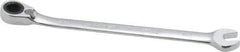 Blackhawk by Proto - 1/4" 12 Point Combination Wrench - 15° Head Angle, 5" OAL, Steel, Chrome Finish - USA Tool & Supply