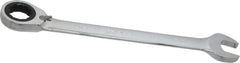 Blackhawk by Proto - 1-1/4" 12 Point Combination Wrench - 15° Head Angle, 16-11/16" OAL, Steel, Chrome Finish - USA Tool & Supply