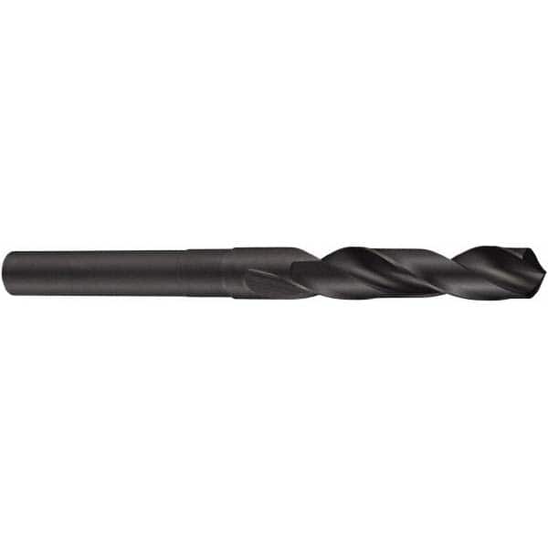 DORMER - 1-1/16" Drill, 118° Point, High Speed Steel Silver Deming & Reduced Shank Drill Bit - USA Tool & Supply
