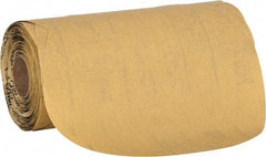 3M - 6" Diam, 400 Grit Aluminum Oxide Adhesive PSA Disc - Extra Fine Grade, Yellow, C Weighted Backing, Flexible, Use with Random Orbital Sanders - USA Tool & Supply