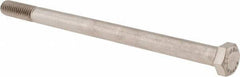 Value Collection - 3/8-16 UNC, 6" Length Under Head Hex Head Cap Screw - Partially Threaded, Grade 316 Stainless Steel, Uncoated, 9/16" Hex - USA Tool & Supply