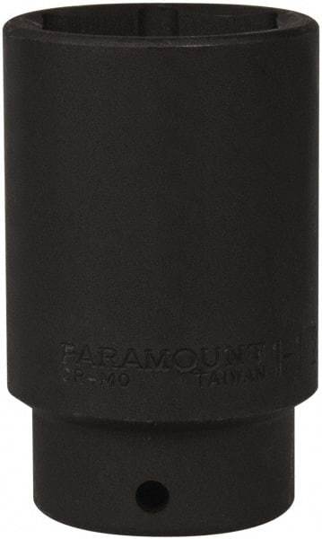 Paramount - 1/2" Drive 1-1/2" Deep Impact Socket - 6 Points, 3-1/2" OAL - USA Tool & Supply
