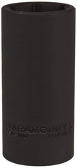 Paramount - 1/2" Drive 1-1/8" Deep Impact Socket - 6 Points, 3-1/2" OAL - USA Tool & Supply