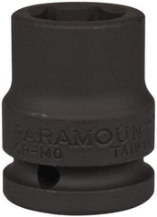 Paramount - 3/4" Drive 7/8" Standard Impact Socket - 6 Points, 2" OAL - USA Tool & Supply