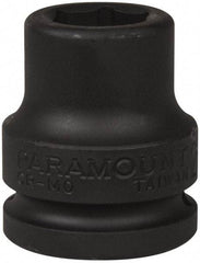 Paramount - 3/4" Drive 20mm Standard Impact Socket - 6 Points, 2" OAL - USA Tool & Supply