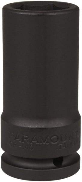 Paramount - 3/4" Drive 26mm Deep Impact Socket - 6 Points, 3-35/64" OAL - USA Tool & Supply