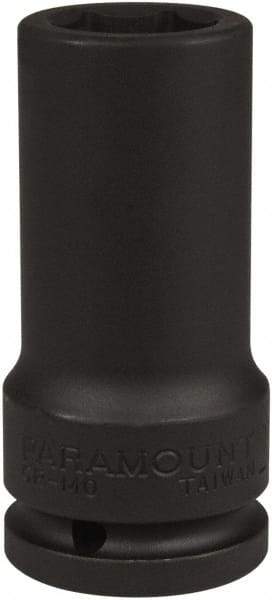 Paramount - 3/4" Drive 23mm Deep Impact Socket - 6 Points, 3-35/64" OAL - USA Tool & Supply
