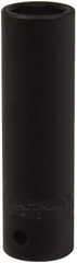 Paramount - 1/4" Drive 5/8" Deep Impact Socket - 6 Points, 2" OAL - USA Tool & Supply
