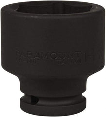 Paramount - 3/4" Drive 1-7/8" Standard Impact Socket - 6 Points, 2-11/16" OAL - USA Tool & Supply