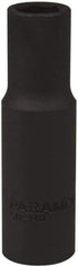 Paramount - 1/2" Drive 1/2" Deep Impact Socket - 6 Points, 3-5/16" OAL - USA Tool & Supply