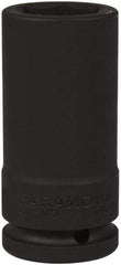 Paramount - 3/4" Drive 1-1/16" Deep Impact Socket - 6 Points, 3-35/64" OAL - USA Tool & Supply