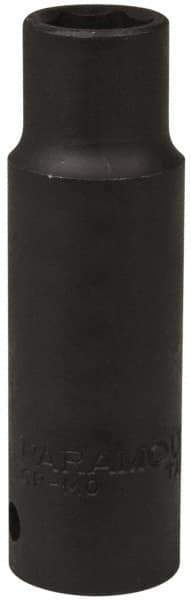 Paramount - 1/2" Drive 13mm Deep Impact Socket - 6 Points, 3-5/64" OAL - USA Tool & Supply