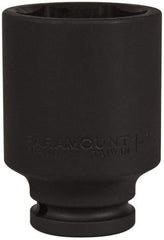 Paramount - 3/4" Drive 1-13/16" Deep Impact Socket - 6 Points, 3-35/64" OAL - USA Tool & Supply