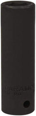Paramount - 1/2" Drive 15mm Deep Impact Socket - 6 Points, 3-5/64" OAL - USA Tool & Supply