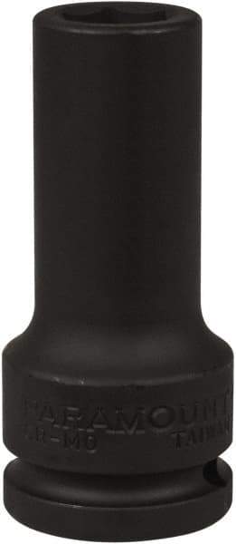 Paramount - 3/4" Drive 11/16" Deep Impact Socket - 6 Points, 3-35/64" OAL - USA Tool & Supply