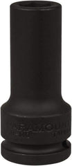 Paramount - 3/4" Drive 11/16" Deep Impact Socket - 6 Points, 3-35/64" OAL - USA Tool & Supply