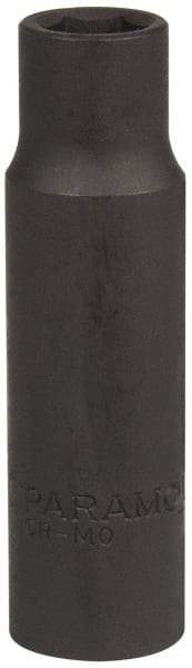 Paramount - 1/2" Drive 11mm Deep Impact Socket - 6 Points, 3-5/64" OAL - USA Tool & Supply