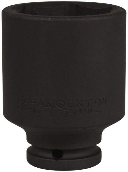 Paramount - 3/4" Drive 2" Deep Impact Socket - 6 Points, 3-35/64" OAL - USA Tool & Supply