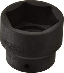 Paramount - 1/2" Drive 46mm Standard Impact Socket - 6 Points, 2-7/16" OAL - USA Tool & Supply