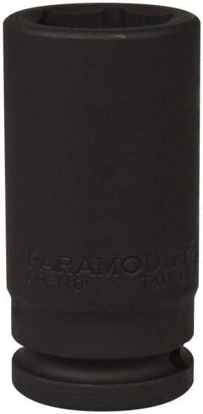 Paramount - 3/4" Drive 1-3/16" Deep Impact Socket - 6 Points, 3-35/64" OAL - USA Tool & Supply