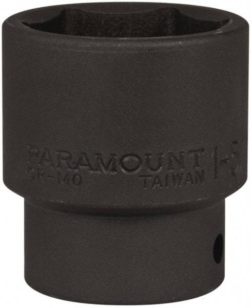 Paramount - 1/2" Drive 1-5/16" Standard Impact Socket - 6 Points, 2" OAL - USA Tool & Supply