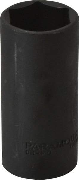 Paramount - 3/8" Drive 7/8" Deep Impact Socket - 6 Points, 2-3/4" OAL - USA Tool & Supply
