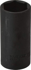 Paramount - 3/8" Drive 7/8" Deep Impact Socket - 6 Points, 2-3/4" OAL - USA Tool & Supply