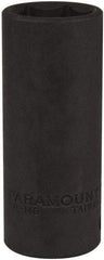 Paramount - 1/2" Drive 22mm Deep Impact Socket - 6 Points, 3-1/2" OAL - USA Tool & Supply