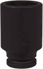Paramount - 3/4" Drive 1-5/8" Deep Impact Socket - 6 Points, 3-35/64" OAL - USA Tool & Supply