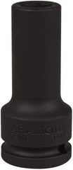 Paramount - 3/4" Drive 5/8" Deep Impact Socket - 6 Points, 3-35/64" OAL - USA Tool & Supply