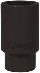 Paramount - 1/2" Drive 33mm Deep Impact Socket - 6 Points, 3-1/2" OAL - USA Tool & Supply