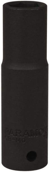 Paramount - 1/2" Drive 9/16" Deep Impact Socket - 6 Points, 3-5/16" OAL - USA Tool & Supply