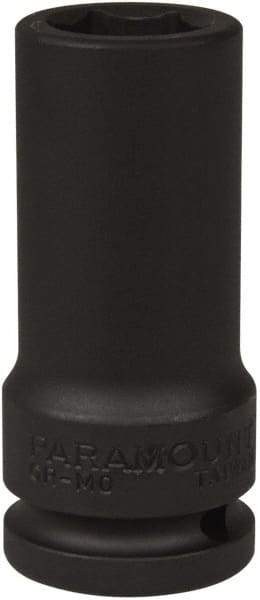 Paramount - 3/4" Drive 7/8" Deep Impact Socket - 6 Points, 3-35/64" OAL - USA Tool & Supply