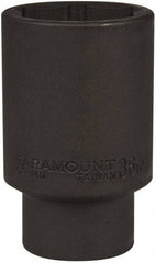 Paramount - 1/2" Drive 36mm Deep Impact Socket - 6 Points, 3-1/2" OAL - USA Tool & Supply