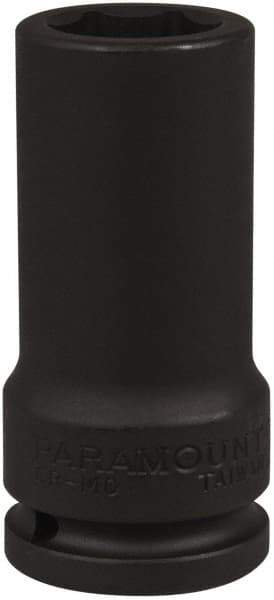 Paramount - 3/4" Drive 24mm Deep Impact Socket - 6 Points, 3-35/64" OAL - USA Tool & Supply