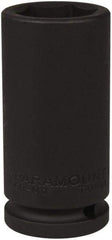 Paramount - 3/4" Drive 1-1/8" Deep Impact Socket - 6 Points, 3-35/64" OAL - USA Tool & Supply