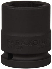 Paramount - 3/4" Drive 1-1/16" Standard Impact Socket - 6 Points, 2-3/32" OAL - USA Tool & Supply